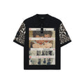 TZ Killer Leopard Print Sleeve POLO Versatile Tee