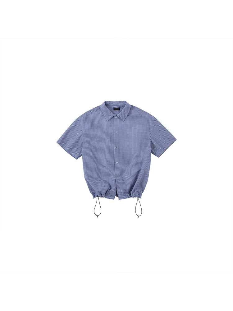 PLUS NO LOGO Miu Plaid Shirt