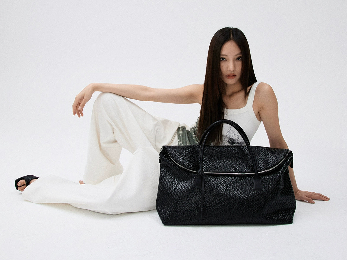 BINGBONG Stylish Commuter Business Trip Large Capacity Shoulder Handbag