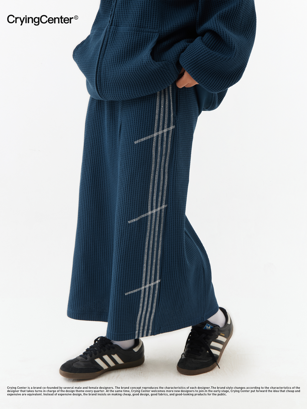 CryingCenter Waffle Easy Skirt