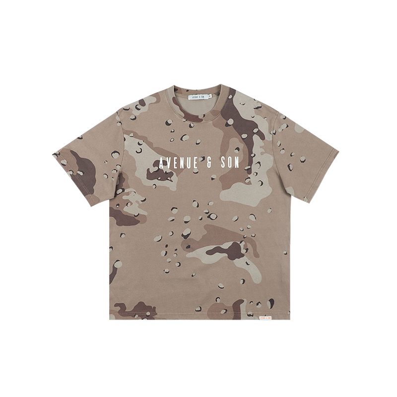 AVENUESON Desert Camouflage Classic LOGO Tee