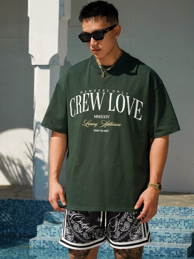 OOTC Retro College Loose Print Tee