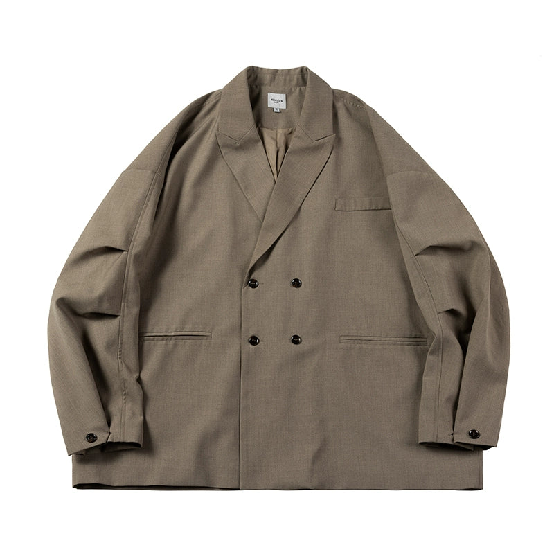 NOEARS Loose Double-breasted Loose Jacket