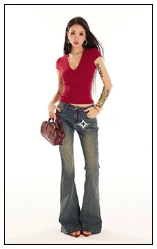 Zero Inner Slim Slim V-neck Tee