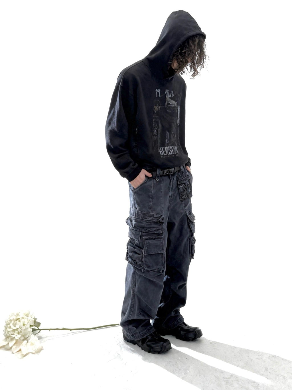 VOWPROGRESS Do Old Damage Hooded Sweater