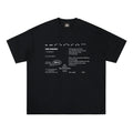 (NMK) Morse Code Letter Printing Tee