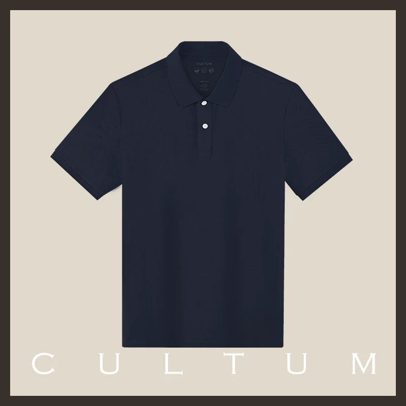 CULTUM Business Casual Versatile Gaoshu POLO Shirt