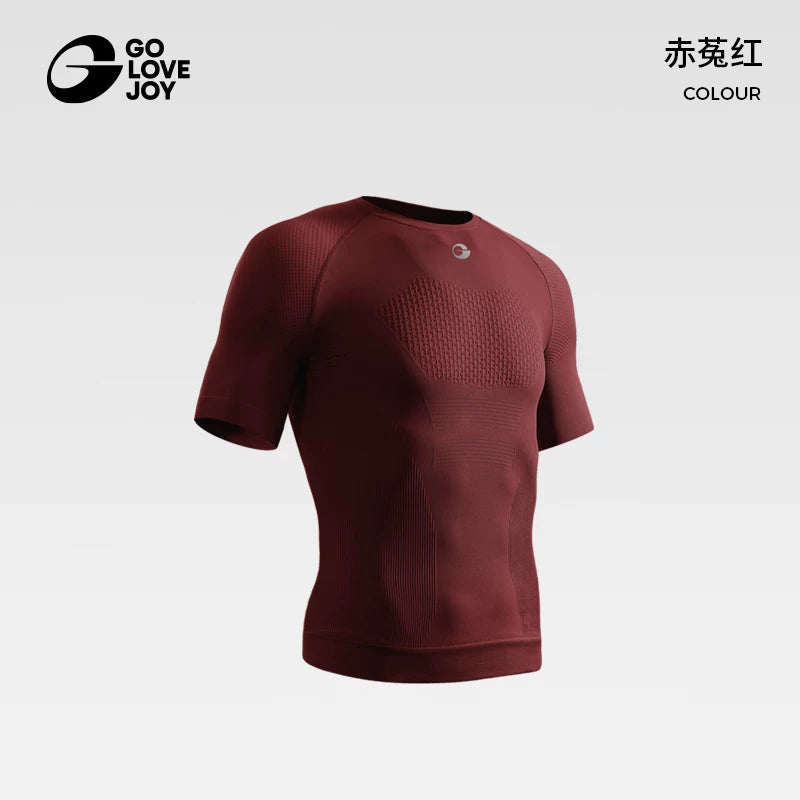 Golovejoy Quick-drying Tight-fitting Breathable Sports Tee