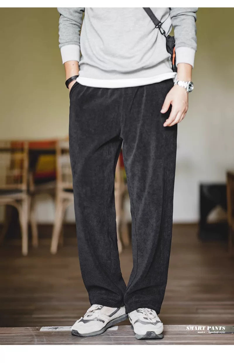 Madden Casual Chenier Straight Corduroy Pants