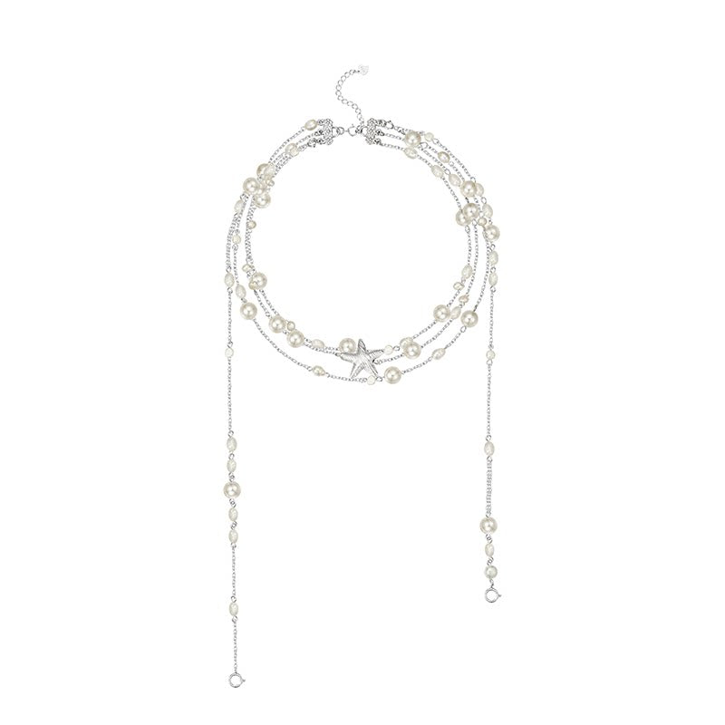 NO SOLUTION Premium Sense Pearl Necklace