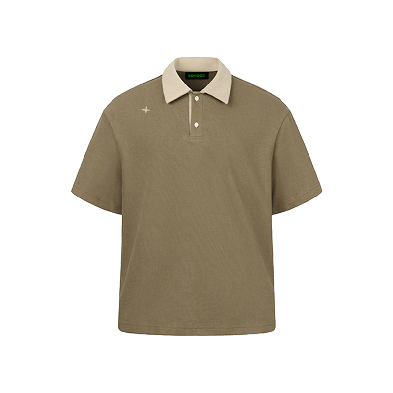 KONOOT Polaris Embroidered, Ice Polo Shirt