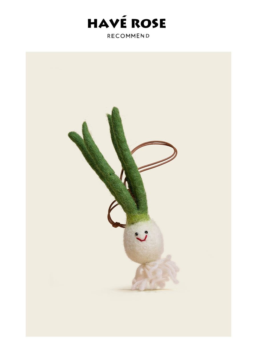 HAVEROSE Wool Felt Cute Doll