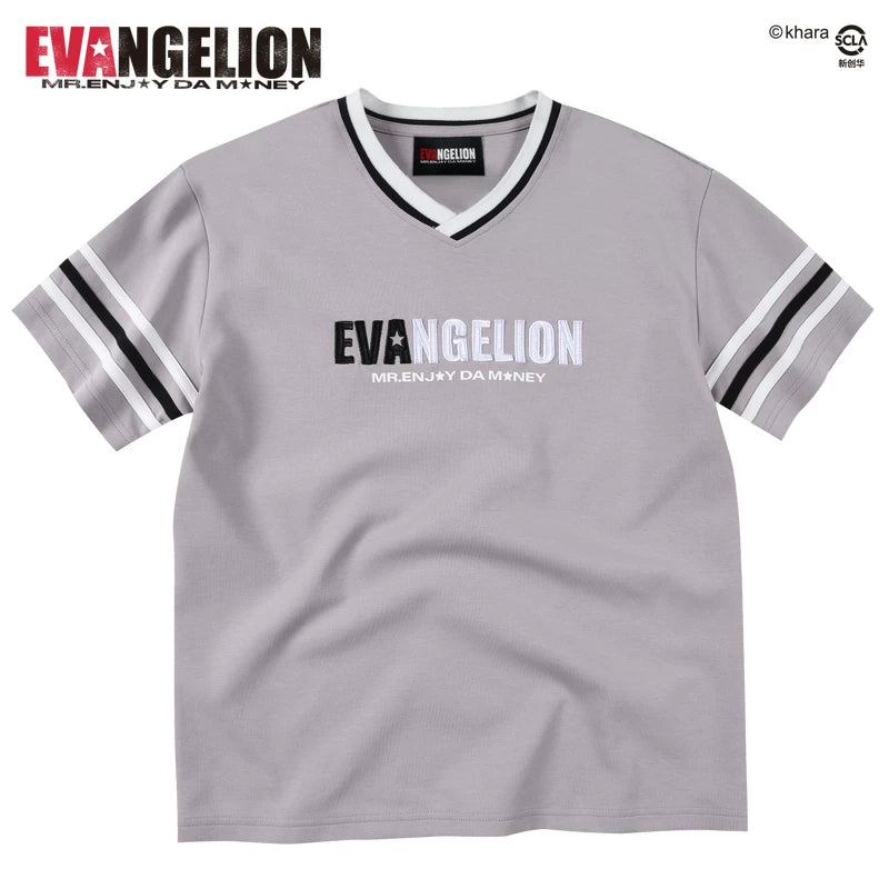 MEDM Embroidery Print Casual Tee