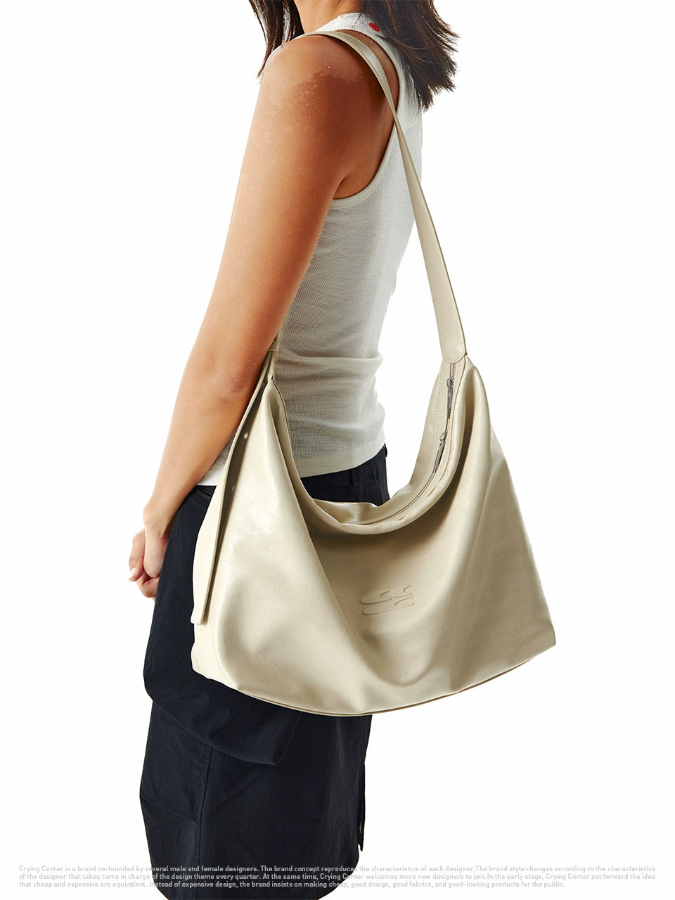 CryingCenter Commuter Versatile Crossbody Shoulder Large Capacity Backpack