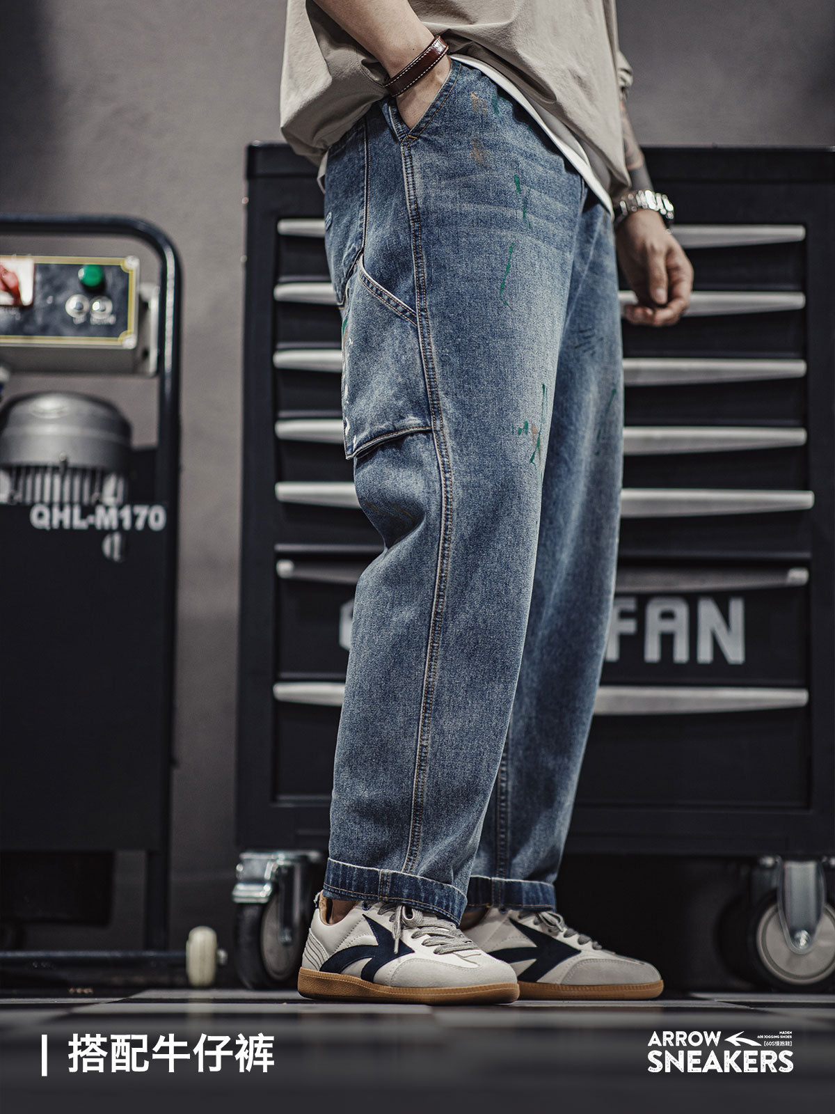 Madden German `Forest training Suede Leather shoes