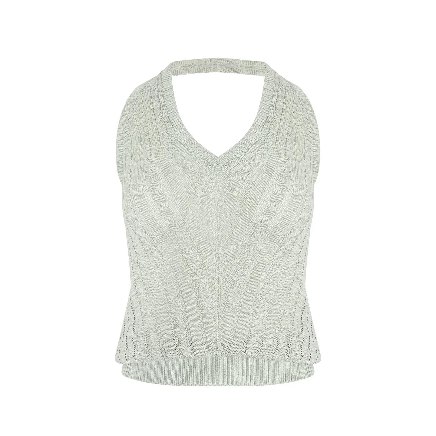Wildberry Woolen Neck Vest