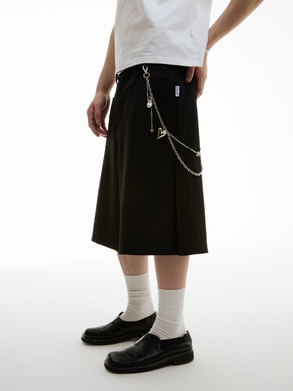 FUNKYFUN Handmade Pendant Double Trouser Chain