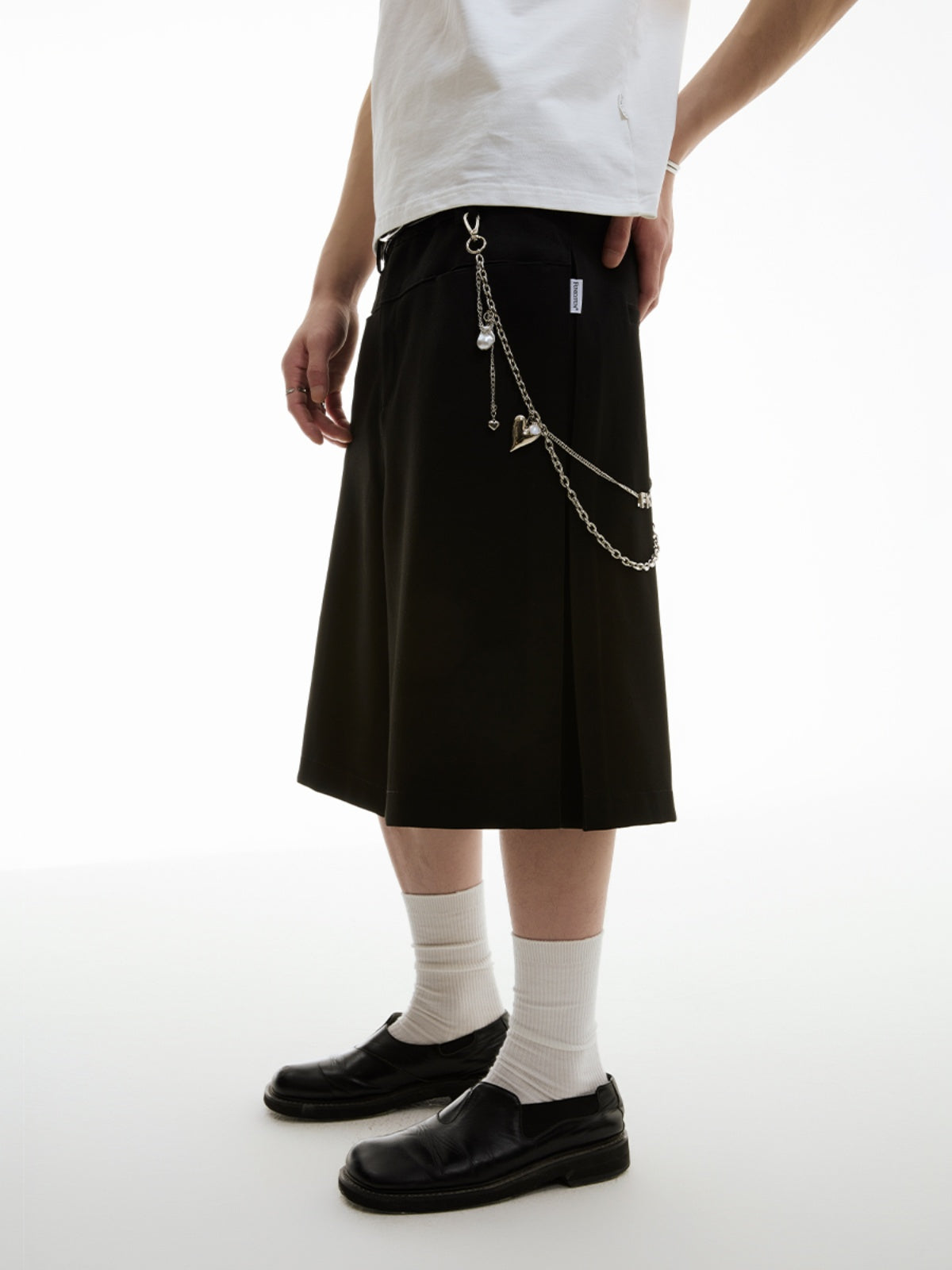FUNKYFUN Handmade Pendant Double Trouser Chain