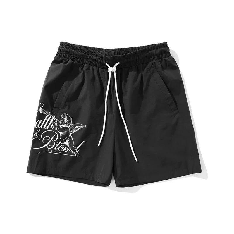LUSHISI Stretch and Light Sports Casual Shorts