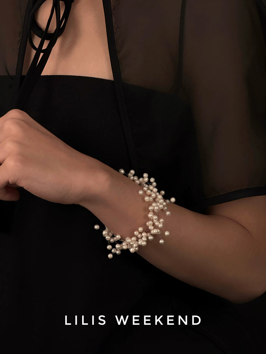 Lilis Weekend Natural Freshwater Pearl Bracelet