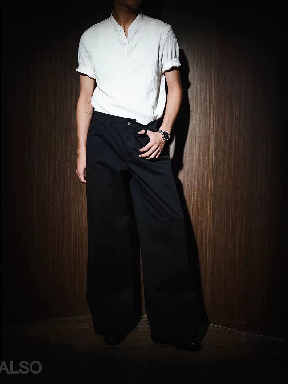 SEE ALSO Wide-leg Sports Fashion Casual Trousers
