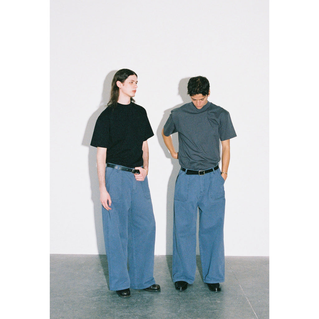 Anniehall Small Turtleneck Front Shoulder Casual Tee