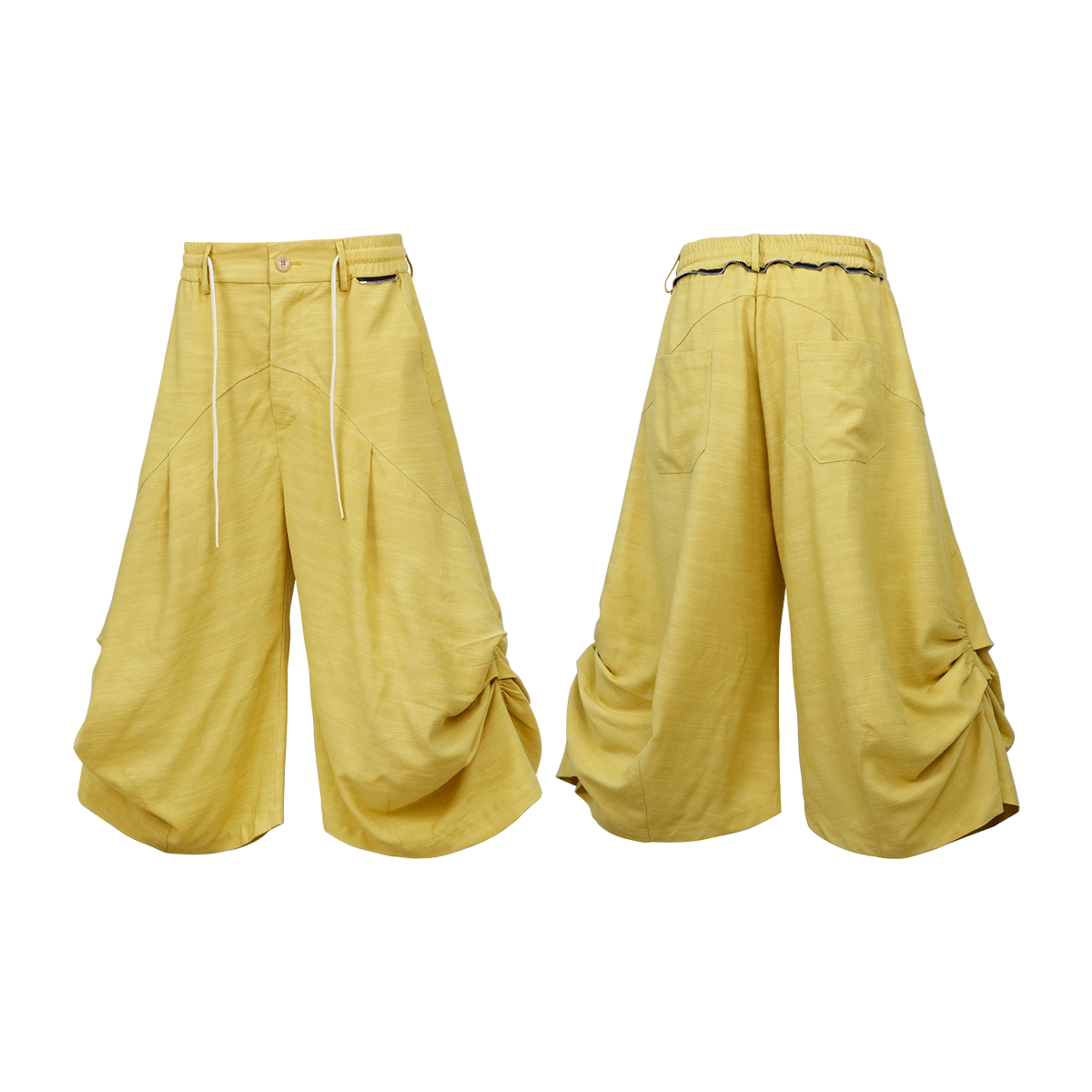 RELABEL Pleated Casual Capris