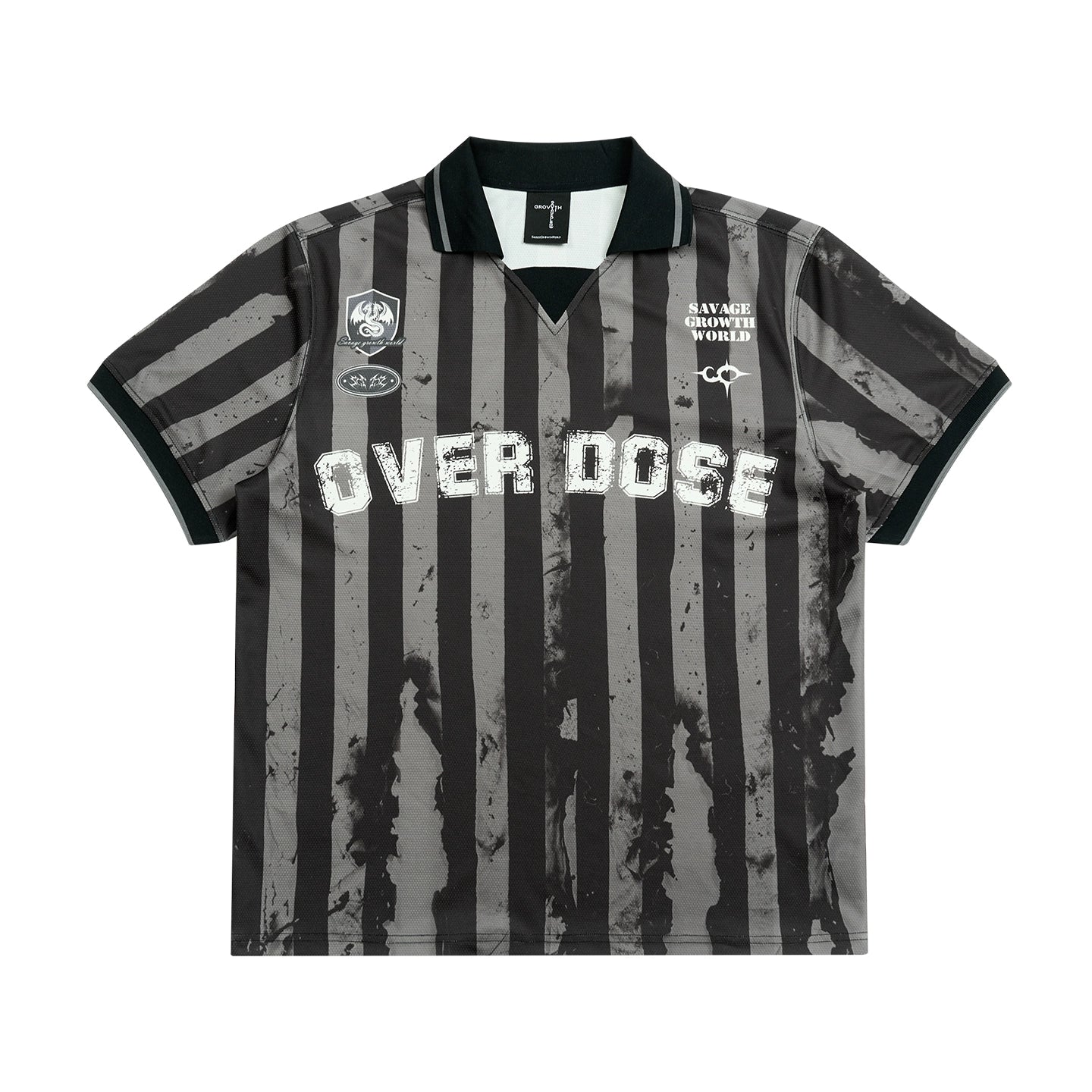 SGW Bar Flag Digital Printing Front Shoulder TEE