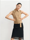 LINY LIBERTY Shoulder Sleeve Short Shawl Set