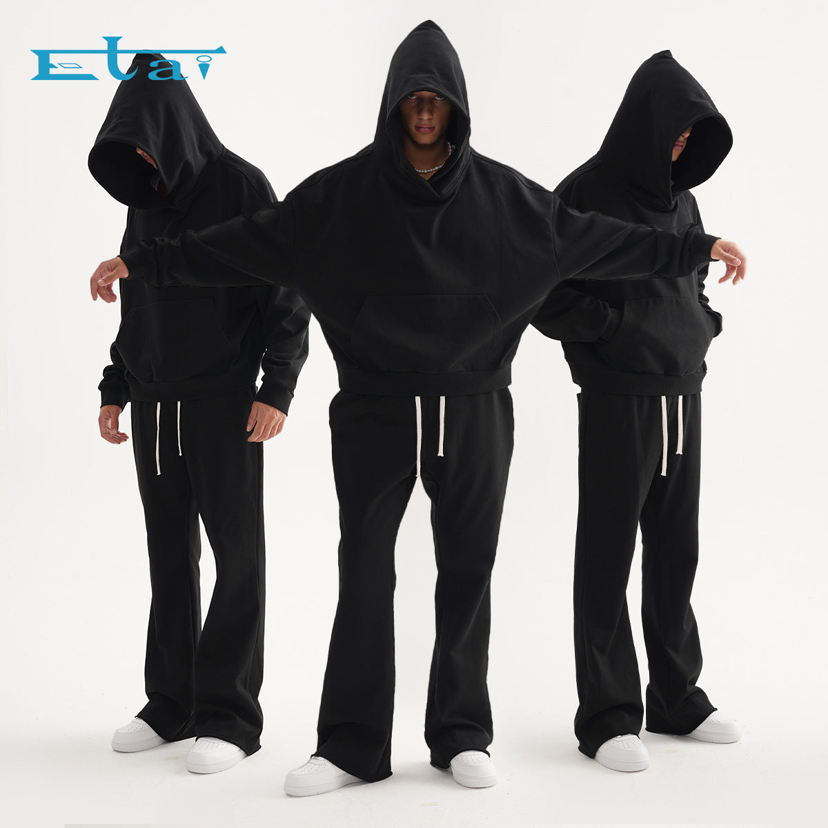 FIVE MEN Loose Casual Short Sweater