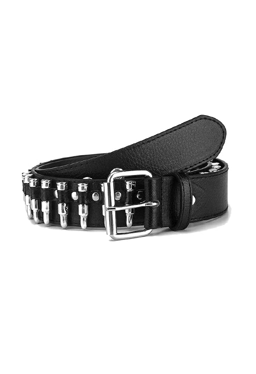 DND4DES Extra Dark Metal Bullet Jeans Belt Belt