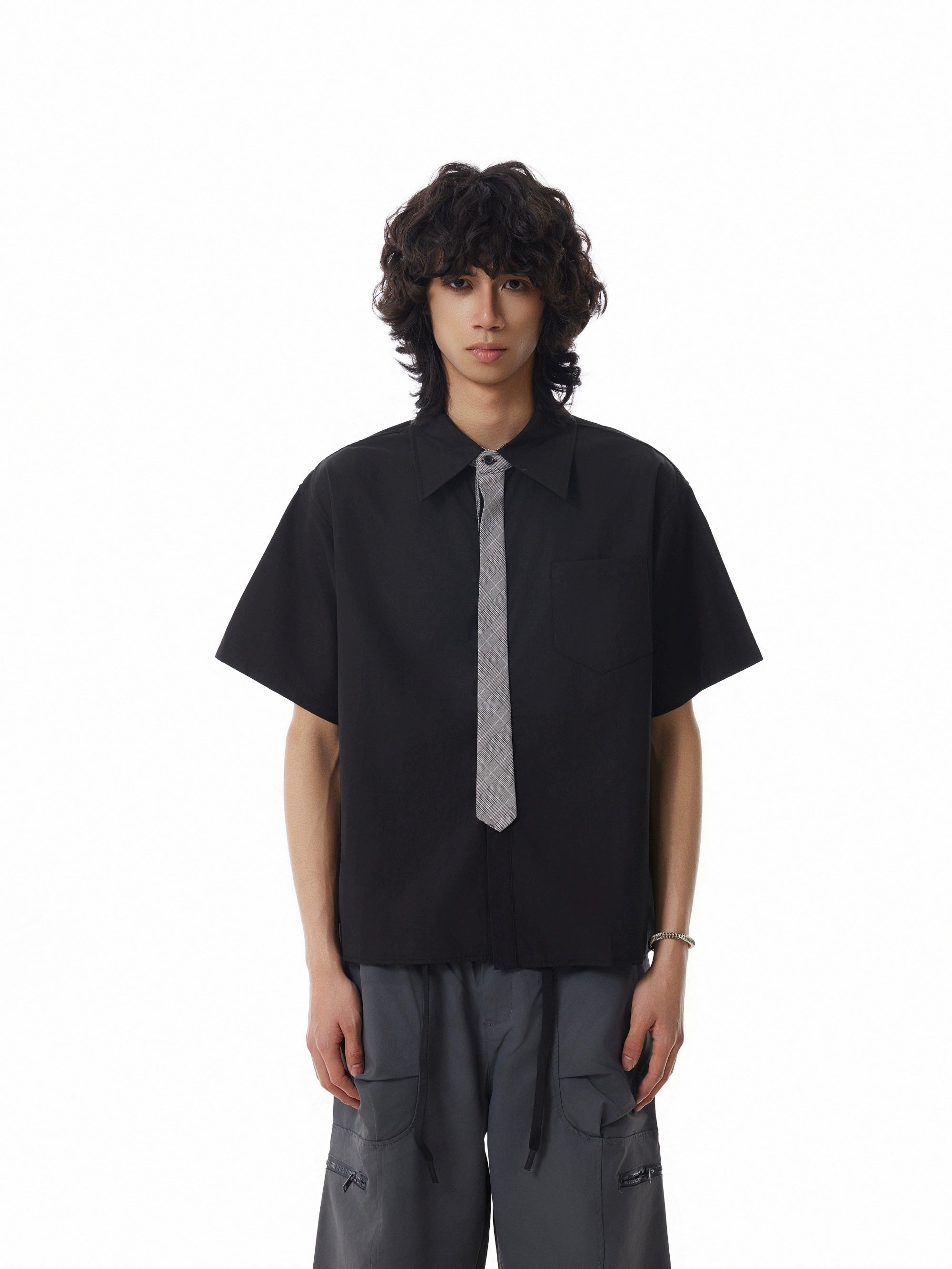 BTSG Fake Two-piece Commuter Shirt