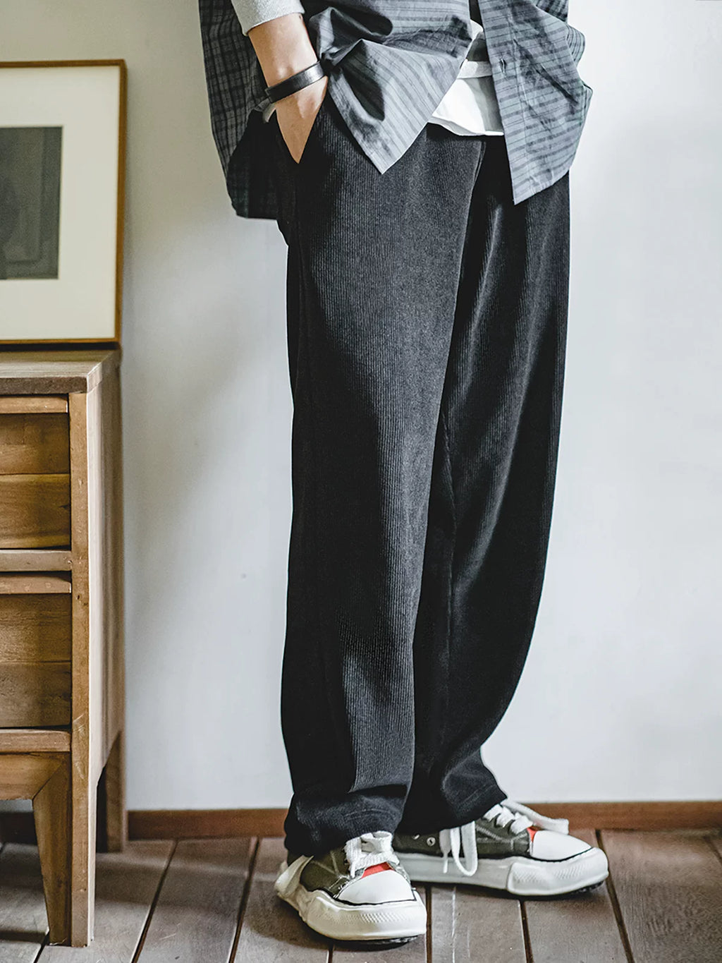 Madden Casual Chenier Straight Corduroy Pants