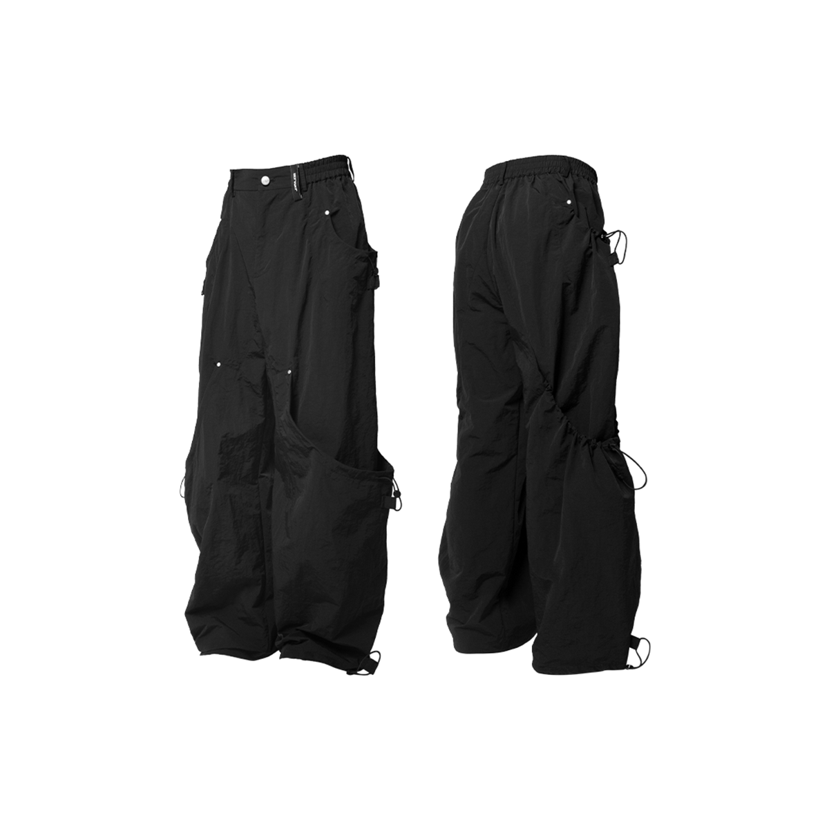 RELABEL Vintage Drawstring Loose Overalls