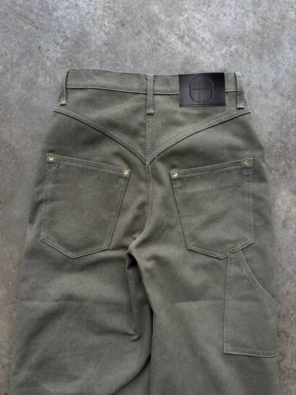 B72 Retro Straight Loose Overalls