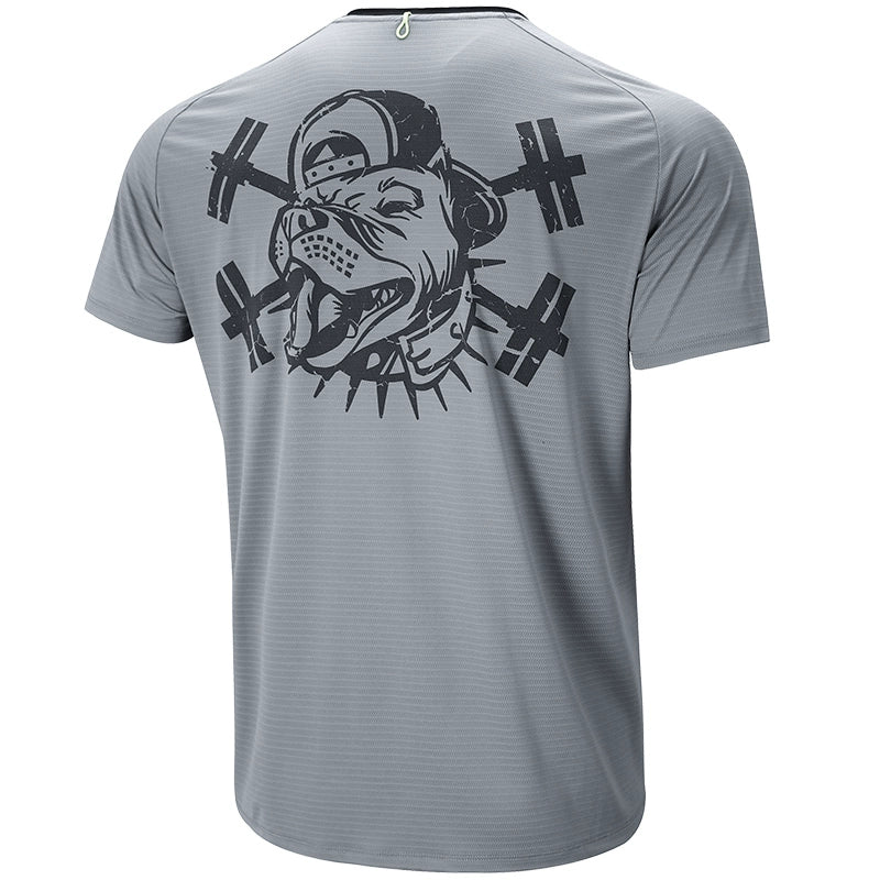 Muscle Dog Elastic Breathable Thin Sports Fitness Clothing