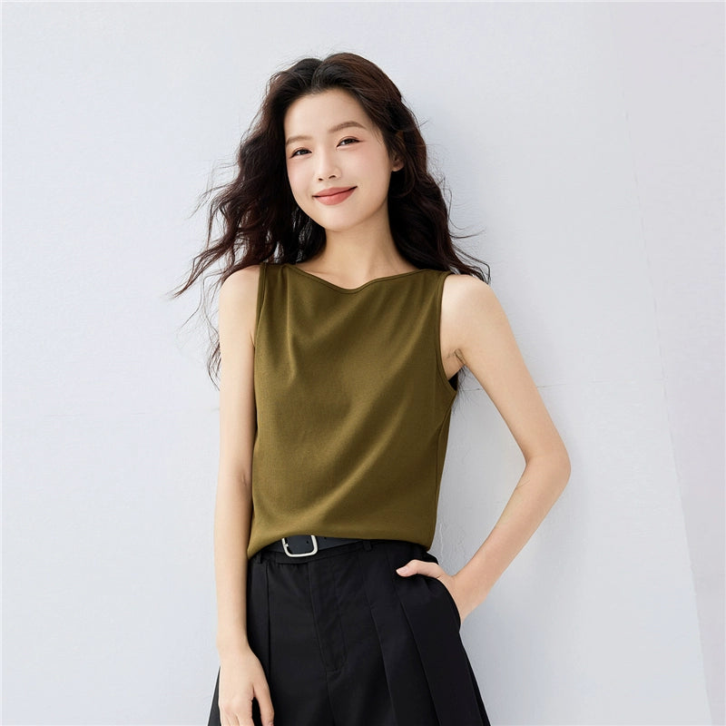 Giordano One-neck Slim-fit Knitted Vest