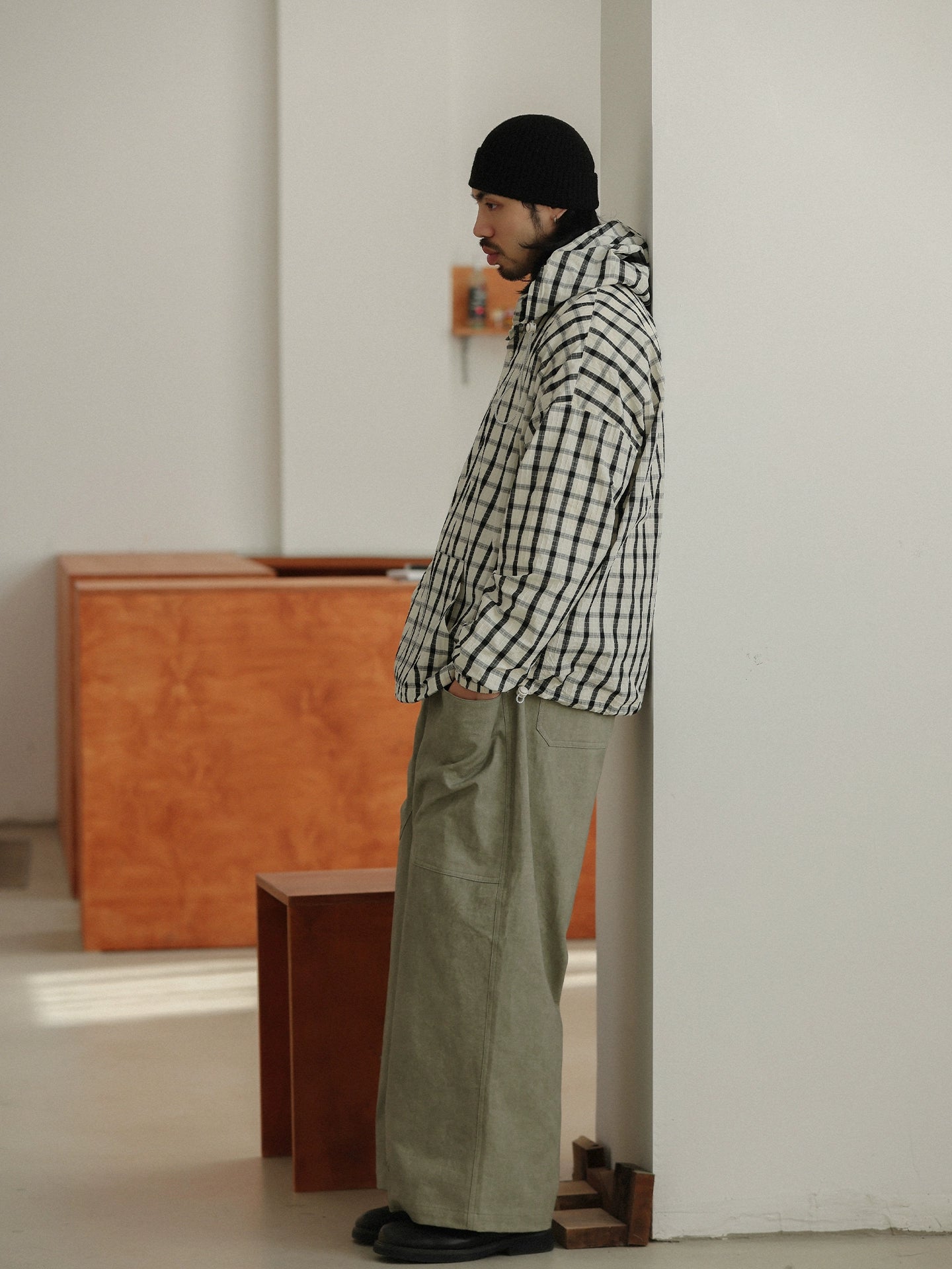 NOEARS Japanese Retro Loose Casual Pants