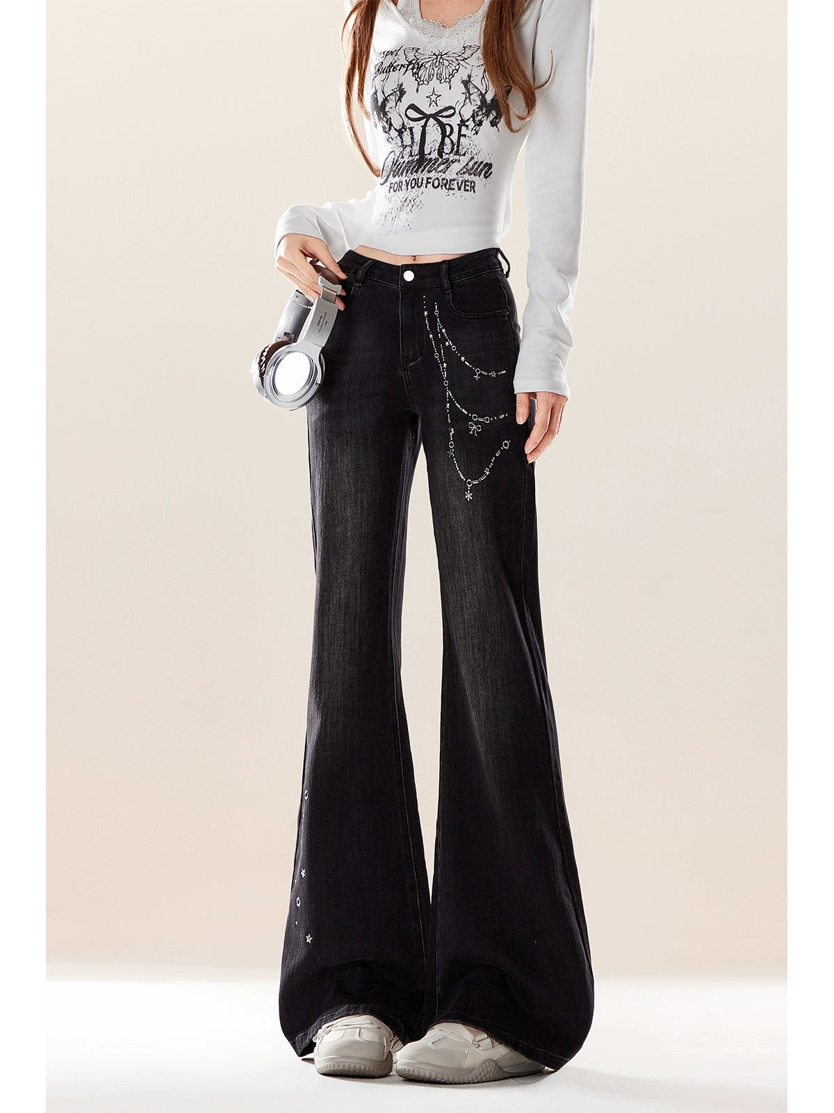 Zrsee High Waist Slim Jeans