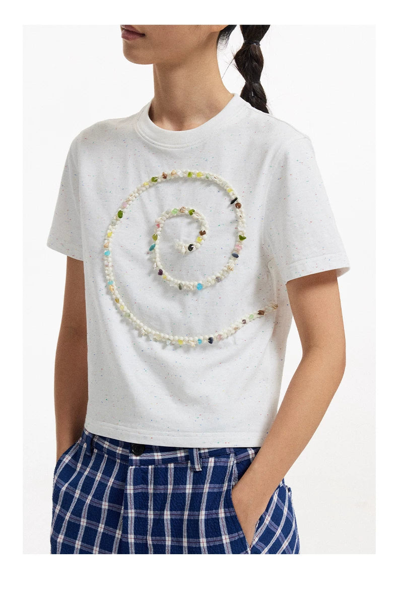 CONP Conch Webbing Colored Jacquard Short Tee