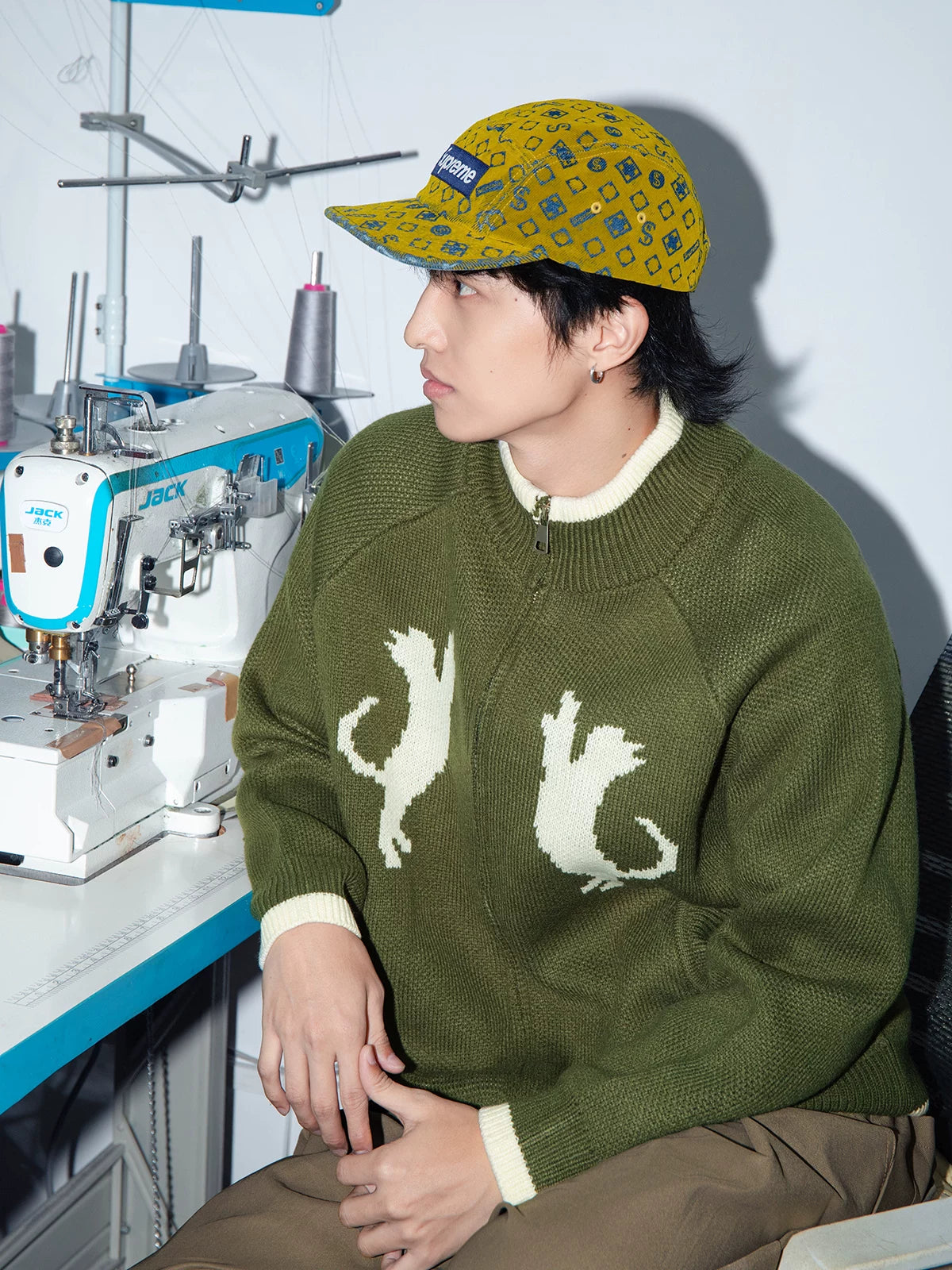 Mentmate Vintage Loose Versatile Knitted Sweater