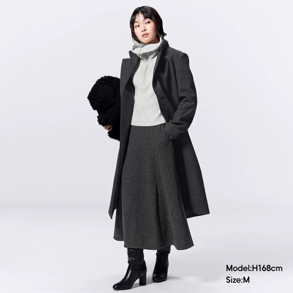 GU Comfortable Soft Temperament Pocket Skirt