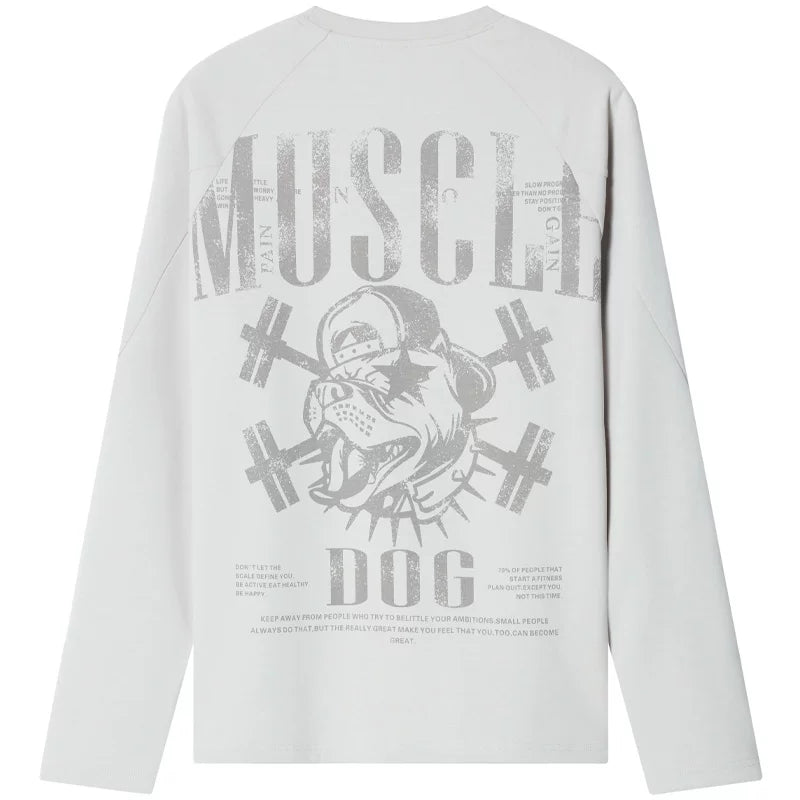 MuscleDog Sports Leisure Long Sleeve