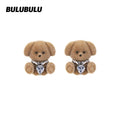 BULUBULU Flocking Puppy Stud Earrings