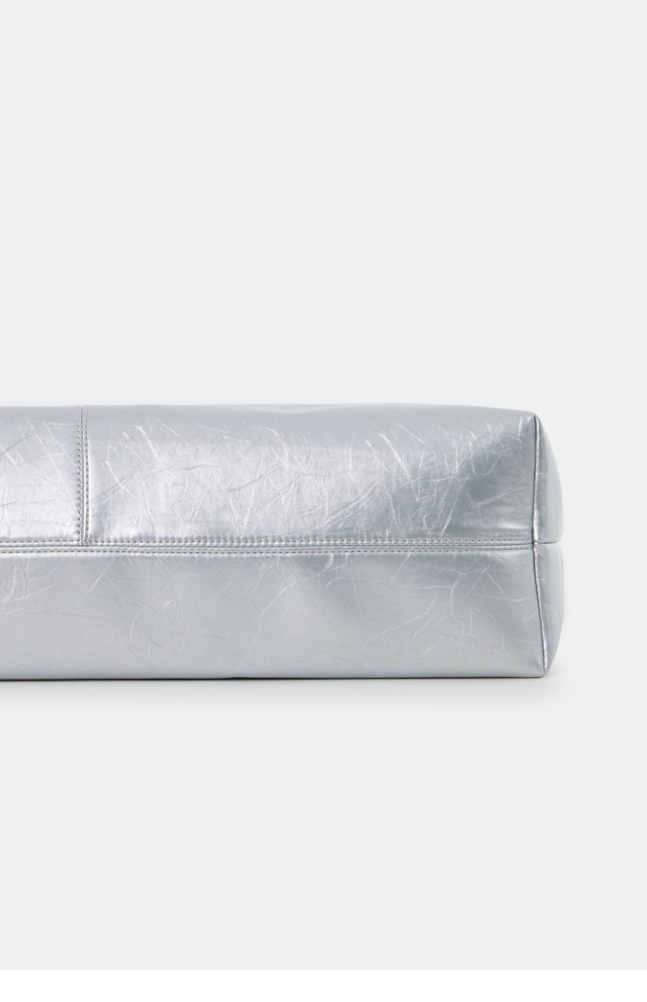 DirtySix Jill COW Split Leather big pocket cowhide soft oversize lazy wind messenger bag