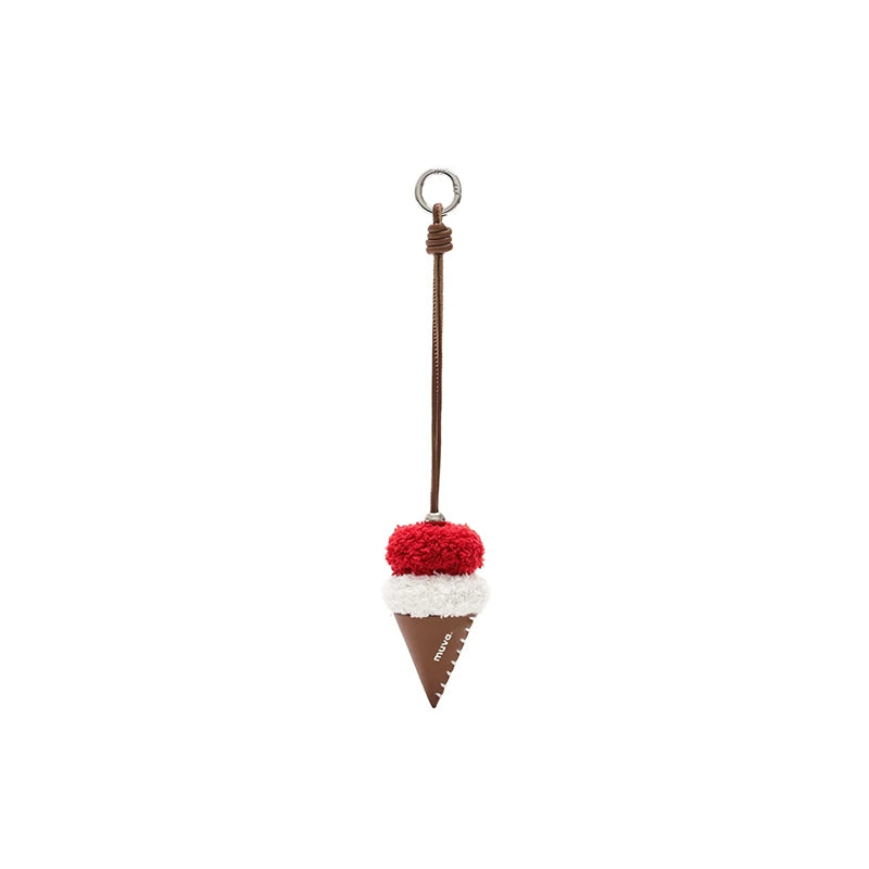 MUVA Plush Ice Cream Girl Heart Plush Bag Hanging