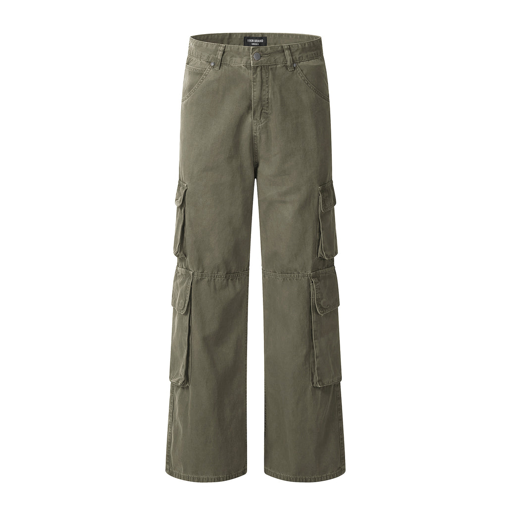 11KN sense retro multi-pocket Pants