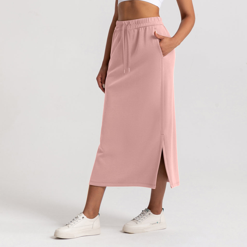 Athena Lulu High Waist Naked Sports Yoga Split Dress