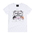 MEDM Casual Polka Dot Floral Versatile Tee