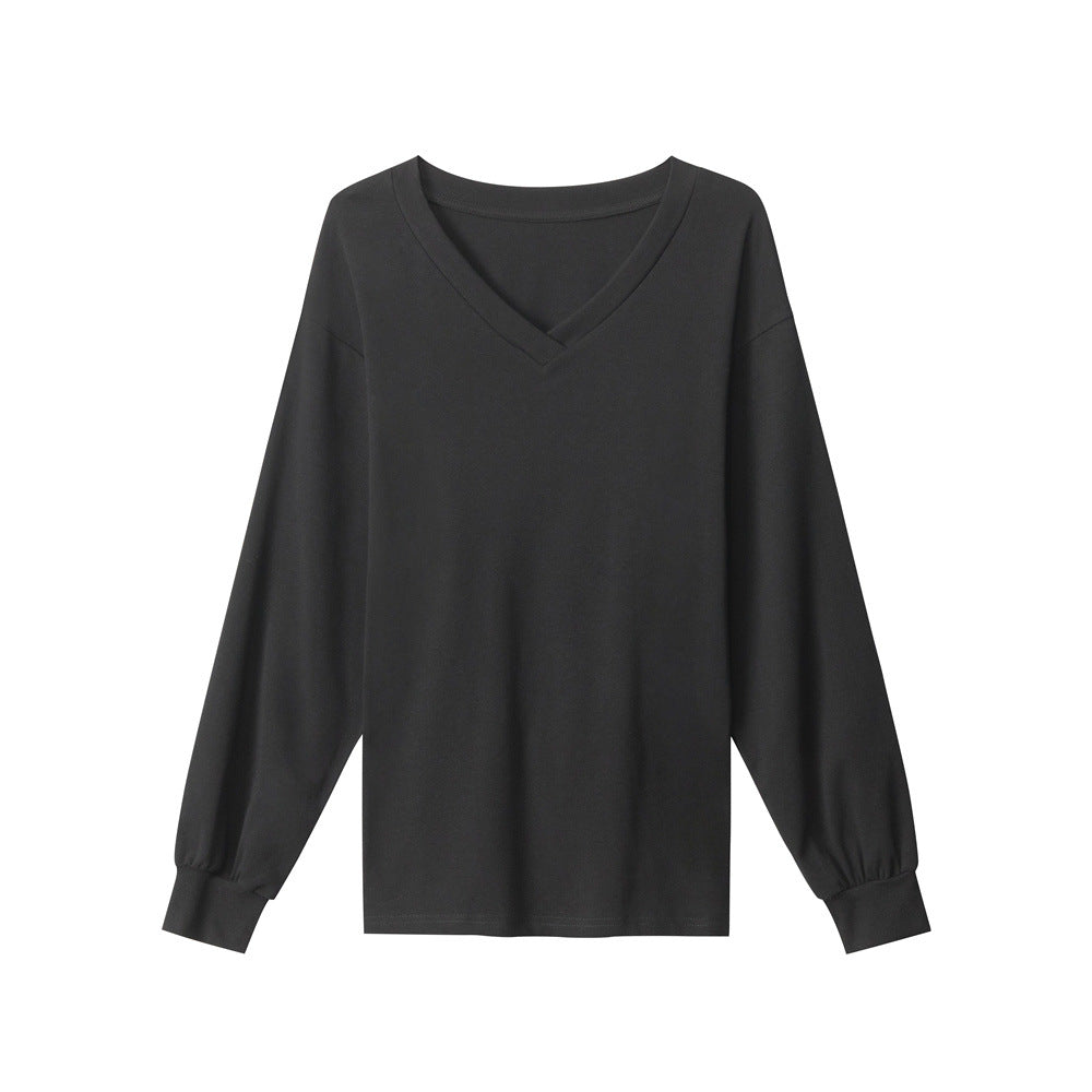 NarieleV Neck Premium Inner Strap Long Sleeve